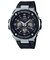 G-SHOCK G-STEEL GST-W300-1AJF メンズ 腕時計 電波ソーラー アナデジ ミドルサイズ ブラック メタル 国内正規品 カシオ