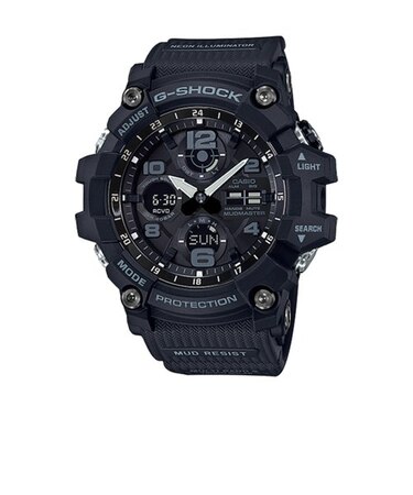 G-SHOCK GWG-100-1AJF カシオ メンズ 腕時計 電波ソーラー アナデジ ブラック マッドマスター 国内正規品 MASTER OF G