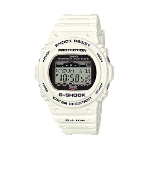 G-SHOCK GWX-5700CS-7JF カシオ メンズ 腕時計 電波ソーラー デジタル ホワイト G-LIDE ペア 国内正規品