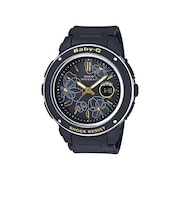BABY-G BGA-150FL-1AJF カシオ レディース 腕時計 アナデジ ブラック ウレタン デジアナ Floral Dial 国内正規品