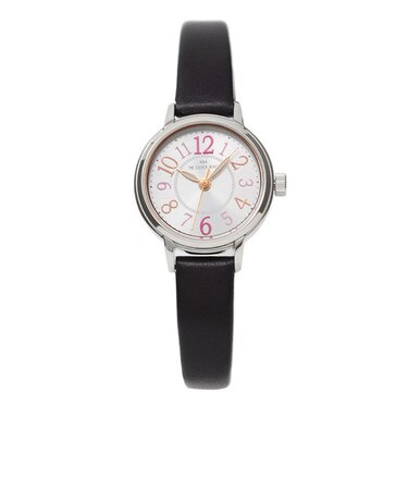 ザ・クロックハウス LBC5001-SI4B ビジネスカジュアル レディース 腕時計 クオーツ ブラウンレザー シルバー リーズナブル THE CLOCK HOUSE