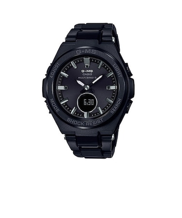 BABY-G G-MS MSG-W200CG-1AJF ベビージー カシオ レディース 腕時計 電波 ソーラー アナデジ ブラック ジーミズ 国内正規品