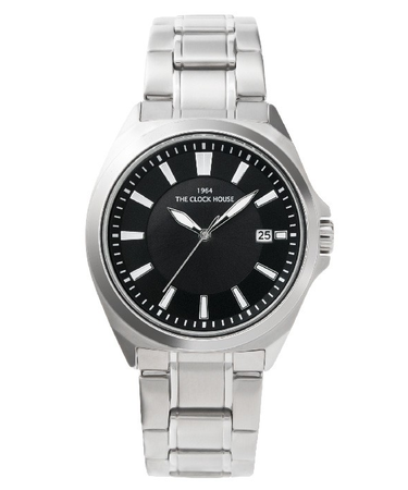 ザ・クロックハウス MBC1004-BK2A ビジネスカジュアル メンズ 腕時計 ソーラー ステンレス ブラック 雑誌掲載 THE CLOCK HOUSE