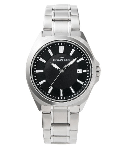 ザ・クロックハウス MBC1004-BK2A ビジネスカジュアル メンズ 腕時計 ソーラー ステンレス ブラック 雑誌掲載 THE CLOCK HOUSE