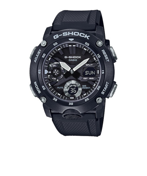 G-SHOCK モノトーンカラー GA-2000S-1AJF メンズ 腕時計 アナデジ カーボンコアガード ブラック 国内正規品 カシオ