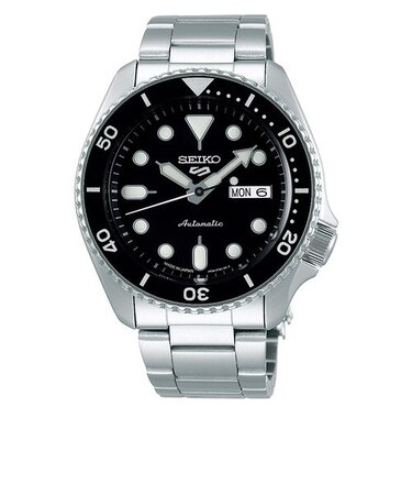 セイコー 5スポーツ SBSA005 メンズ 腕時計 メカニカル 自動巻き ブラック デイデイト 日本製