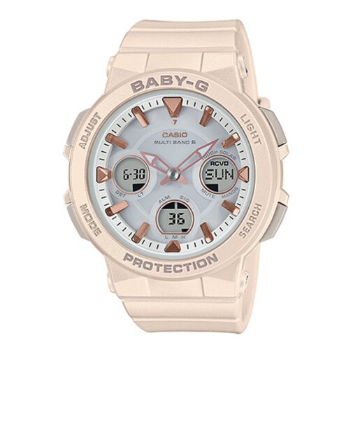 BABY-G BGA-2510-4AJF レディース 腕時計 電波 ソーラー アナデジ ピンク ウレタン カシオ 国内正規品