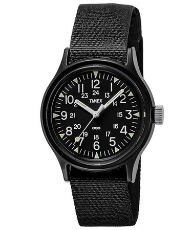 TIMEX タイメックス Camper オリジナルキャンパー TW2R13800 メンズ 腕時計 クオーツ 電池式 ナイロン ブラック FINEBOYS＋時計vol.20 雑誌掲載