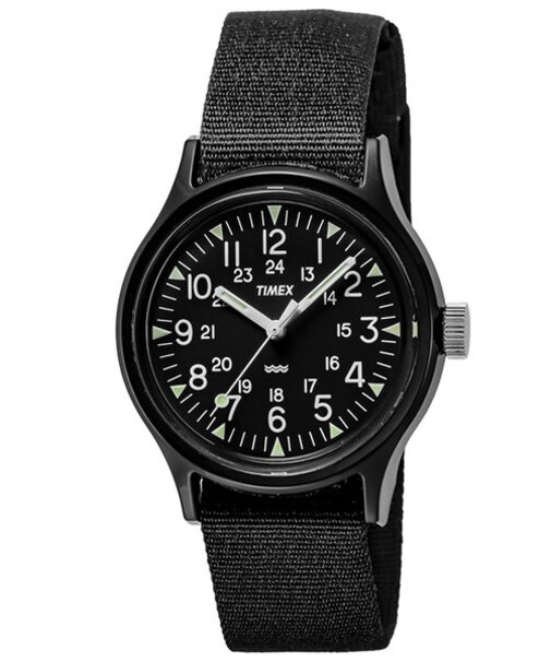 TIMEX タイメックス Camper オリジナルキャンパー TW2R13800 メンズ 腕時計 クオーツ 電池式 ナイロン ブラック FINEBOYS＋時計vol.20 雑誌掲載