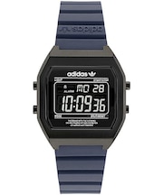 adidas アディダス STREET ストリート DIGITAL TWO デジタルツー AOST22077 メンズ 腕時計 電池式 デジタル ネイビー 樹脂バンド 雑誌掲載