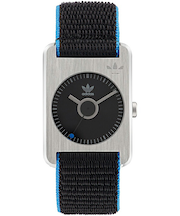 adidas アディダス STREET ストリート RETRO POP ONE レトロ ポップ ワン AOST22534 メンズ レディース 腕時計 クオーツ 電池式 ブラック ナイロンバンド