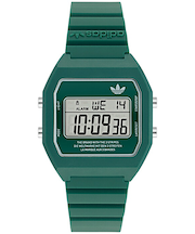 adidas アディダス STREET ストリート DIGITAL TWO デジタルツー AOST23558 メンズ レディース 腕時計 電池式 デジタル 樹脂ベルト グリーン