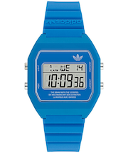 adidas アディダス STREET ストリート DIGITAL TWO デジタルツー AOST23559 メンズ レディース 腕時計 電池式 デジタル 樹脂ベルト ブルー