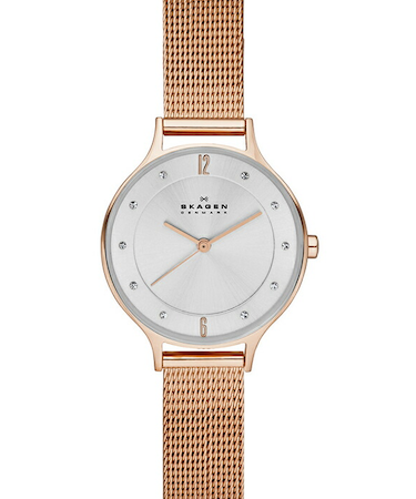 スカーゲン ANITA LILLE アニータ リレ SKW2151 レディース 腕時計 クオーツ 電池式 アナログ メッシュバンド ローズゴールド 国内正規品