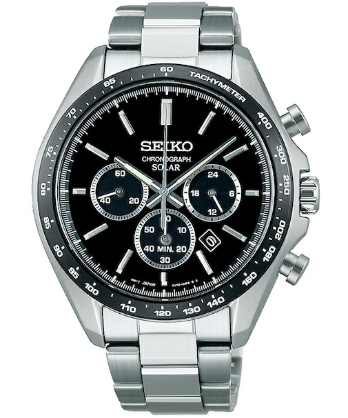 セイコー セレクション Sシリーズ SBPY167 メンズ 腕時計 ソーラー クロノグラフ ブラック