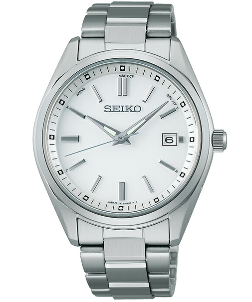 セイコー セレクション Sシリーズ SBTM317 メンズ 腕時計 ソーラー 電波 ホワイト 日本製