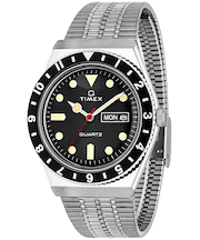 TIMEX タイメックス Q TIMEX キュータイメックス TW2U61800 メンズ 腕時計 電池式 クオーツ デイデイト ブラック