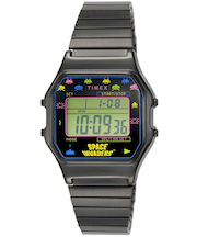 TIMEX タイメックス TIMEX 80 Space Invaders WATCH スペースインベーダー コラボ 限定モデル TW2V39900 メンズ 腕時計 デジタル ブラック