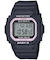 BABY-G 小型 スリム スクエア BGD-5650-1BJF レディース 腕時計 電波ソーラー デジタル ブラック ピンク 国内正規品 カシオ