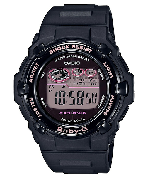 BABY-G BGR-3000UCB-1JF レディース 腕時計 電波ソーラー デジタル 樹脂バンド ブラック 国内正規品 カシオ