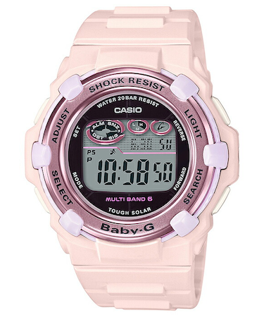 BABY-G BGR-3000UCB-4JF レディース 腕時計 電波ソーラー デジタル 樹脂バンド ピンク 国内正規品 カシオ