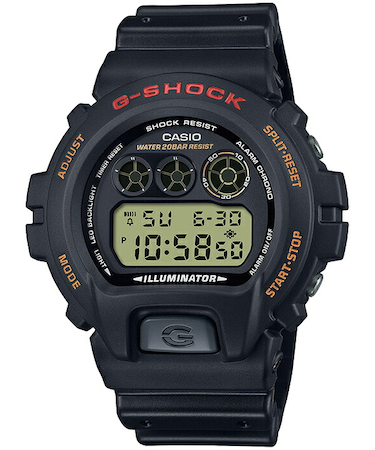 G-SHOCK 6900シリーズ DW-6900UB-9JF メンズ 腕時計 電池式 デジタル ラウンド トリグラム ブラック 国内正規品 カシオ