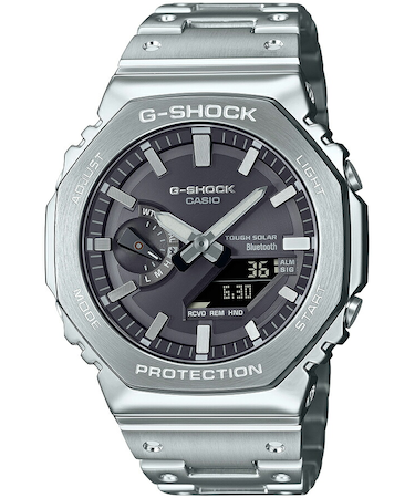 G-SHOCK FULL METAL フルメタル オクタゴン GM-B2100SD-1AJF メンズ 腕時計 ソーラー Bluetooth ブラックダイヤル 国内正規品 カシオ 日本製