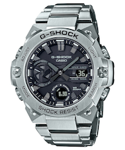 G-SHOCK G-STEEL GST-B400D-1AJF メンズ 腕時計 ソーラー Bluetooth アナログ デジタル メタルバンド 薄型 国内正規品 FINEBOYS+時計vol.20 雑誌掲載