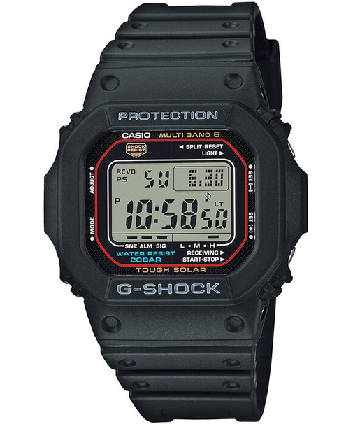 G-SHOCK 5600シリーズ GW-M5610U-1JF メンズ 腕時計 電波ソーラー デジタル 樹脂バンド ブラック 国内正規品 カシオ
