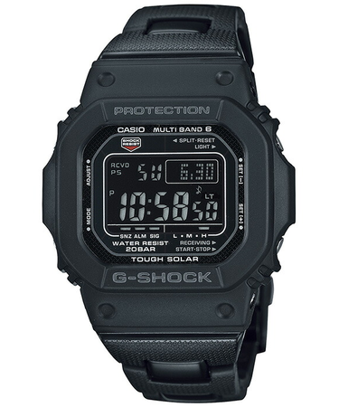 G-SHOCK GW-M5610UBC-1JF メンズ 腕時計 電波ソーラー デジタル コンポジットバンド スクエア ブラック 反転液晶 国内正規品 カシオ