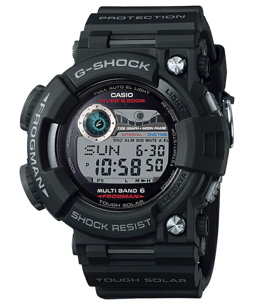 G-SHOCK FROGMAN フロッグマン GWF-1000-1JF メンズ 腕時計 デジタル ブラック 200m潜水用防水 日本製 国内正規品 カシオ Master of G