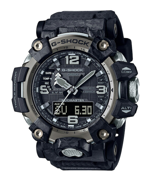 G-SHOCK MUDMASTER マッドマスター トリプルセンサー搭載モデル GWG-2000-1A1JF メンズ 腕時計 電波ソーラー アナデジ ブラック 国内正規品 カシオ