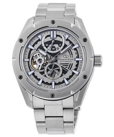 オリエントスター スポーツ アバンギャルドスケルトン RK-AV0A02S メンズ 腕時計 機械式 自動巻き メタル シルバー