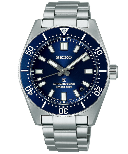 セイコー プロスペックス メカニカルダイバーズ 1965 ヘリテージ SBDC195 メンズ 腕時計 機械式 ブルーダイヤル メタルバンド 300m空気潜水用防水【コアショップ専売モデル】