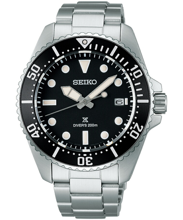 セイコー プロスペックス ダイバースキューバ ソーラー SBDJ063 メンズ 腕時計 ソーラー ブラックダイヤル