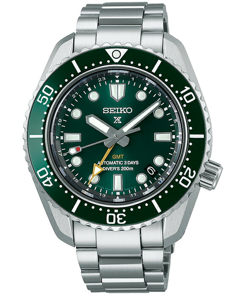 セイコー プロスペックス 1968 メカニカルダイバーズ 現代デザイン GMT SBEJ009 メンズ 腕時計 機械式 ダイバーズ グリーン【コアショップ専売モデル】
