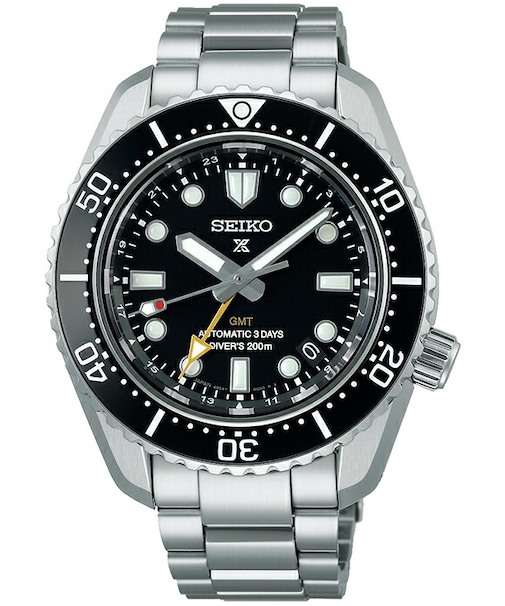 セイコー プロスペックス 1968 メカニカルダイバーズ 現代デザイン GMT SBEJ011 メンズ 腕時計 機械式 ダイバーズ ブラック【コアショップ専売モデル】