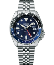 セイコー5 スポーツ SKX Sports Style GMTモデル SBSC003 メンズ 腕時計 メカニカル 自動巻き ブルー 日本製