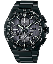 セイコー アストロン ネクスター デュアルタイムクロノグラフ SBXC155 メンズ 腕時計 ソーラー GPS衛星電波 ブラック チタン【コアショップ専売モデル】