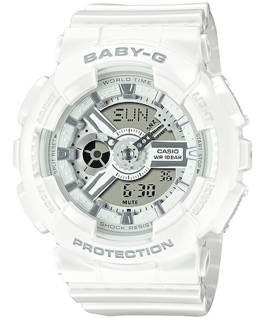 BABY-G BA-110シリーズ G-SHOCKデザインインスパイア BA-110X-7A3JF レディース 腕時計 電池式 アナログ デジタル ホワイト 国内正規品 カシオ