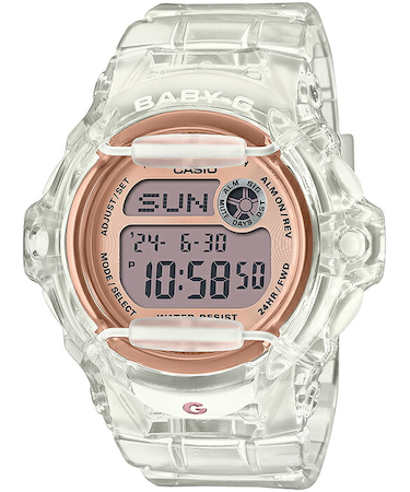 BABY-G フロントプロテクター搭載モデル BG-169UG-7BJF レディース 腕時計 電池式 デジタル スケルトン 国内正規品 カシオ