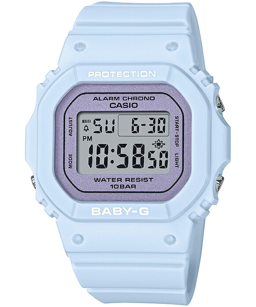 BABY-G スプリング フラワーカラー ライラック BGD-565SC-2JF レディース 腕時計 電池式 デジタル 小型 スクエア 国内正規品 カシオ