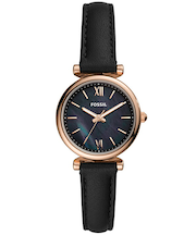 FOSSIL フォッシル CARLIE MINI カーリー ミニ ES4700 レディース 腕時計 クオーツ 電池式 アナログ 革ベルト 国内正規品