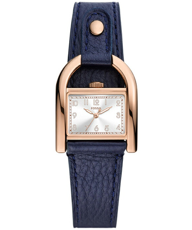 FOSSIL フォッシル HARWELL ハーウェル 乗馬インスピレーションデザイン ES5266 レディース 腕時計 クオーツ 電池式 アナログ 革ベルト ネイビー 国内正規品