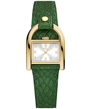 FOSSIL フォッシル HARWELL ハーウェル 乗馬インスピレーションデザイン ES5267 レディース 腕時計 クオーツ 電池式 アナログ 革ベルト グリーン 国内正規品