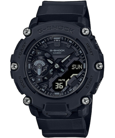 G-SHOCK GA-2200シリーズ GA-2200BB-1AJF メンズ 腕時計 電池式 アナデジ 樹脂バンド ブラック 国内正規品 カシオ