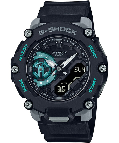 G-SHOCK GA-2200シリーズ GA-2200M-1AJF メンズ 腕時計 電池式 アナデジ 樹脂バンド ブラック 国内正規品 カシオ