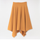 ダブルサテンアシンメトリースカート