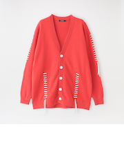 ポイントスレッド カーディガン