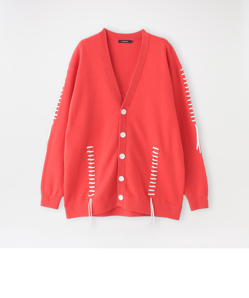 ポイントスレッド カーディガン